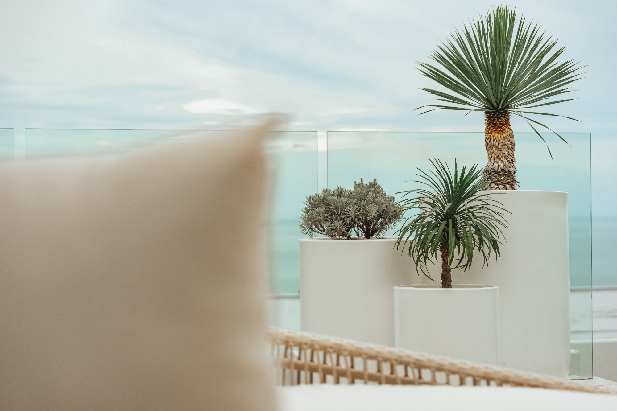 STAYLAR terrace plants sea view