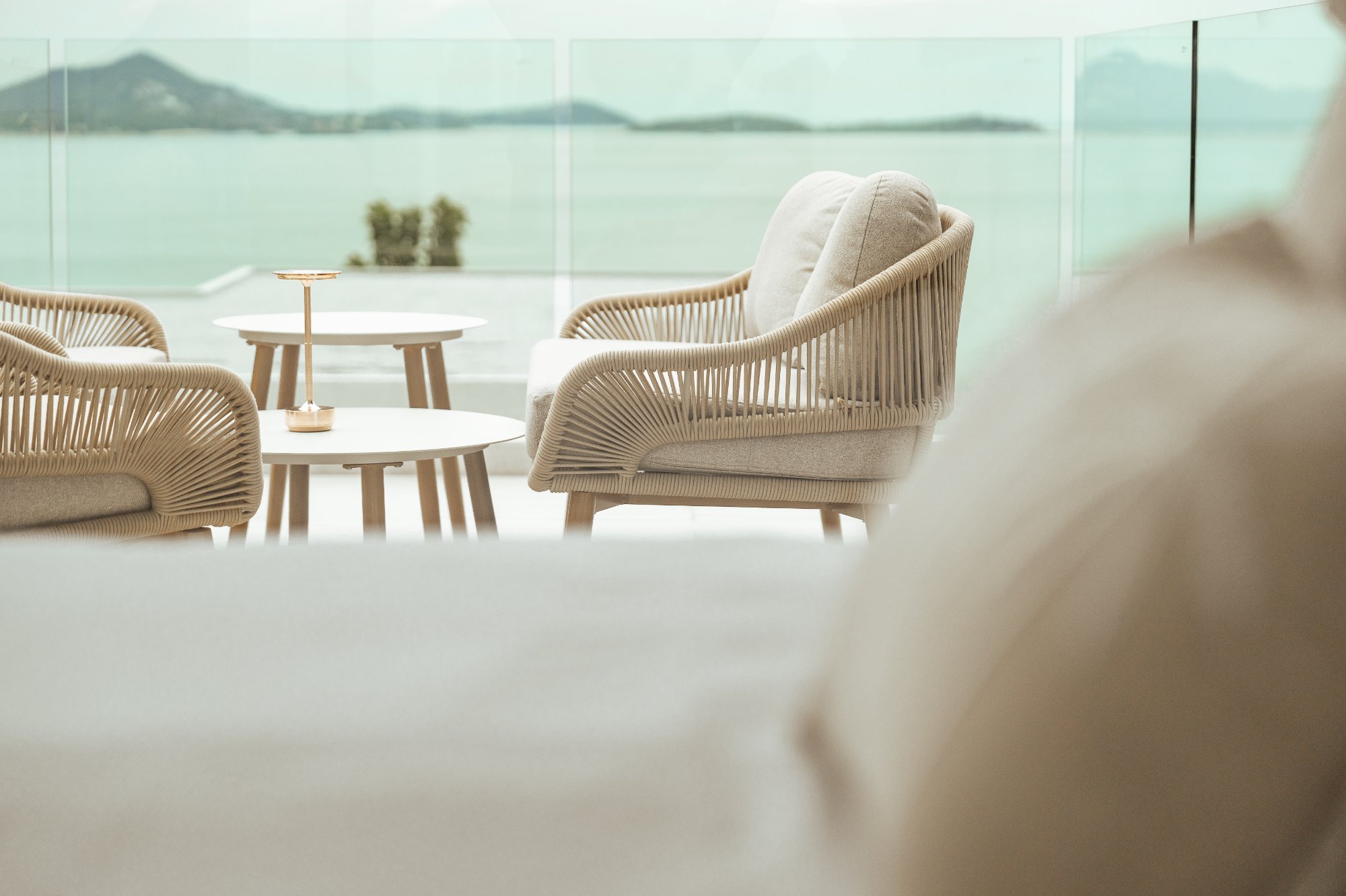 STAYLAR villa terrace with sea view